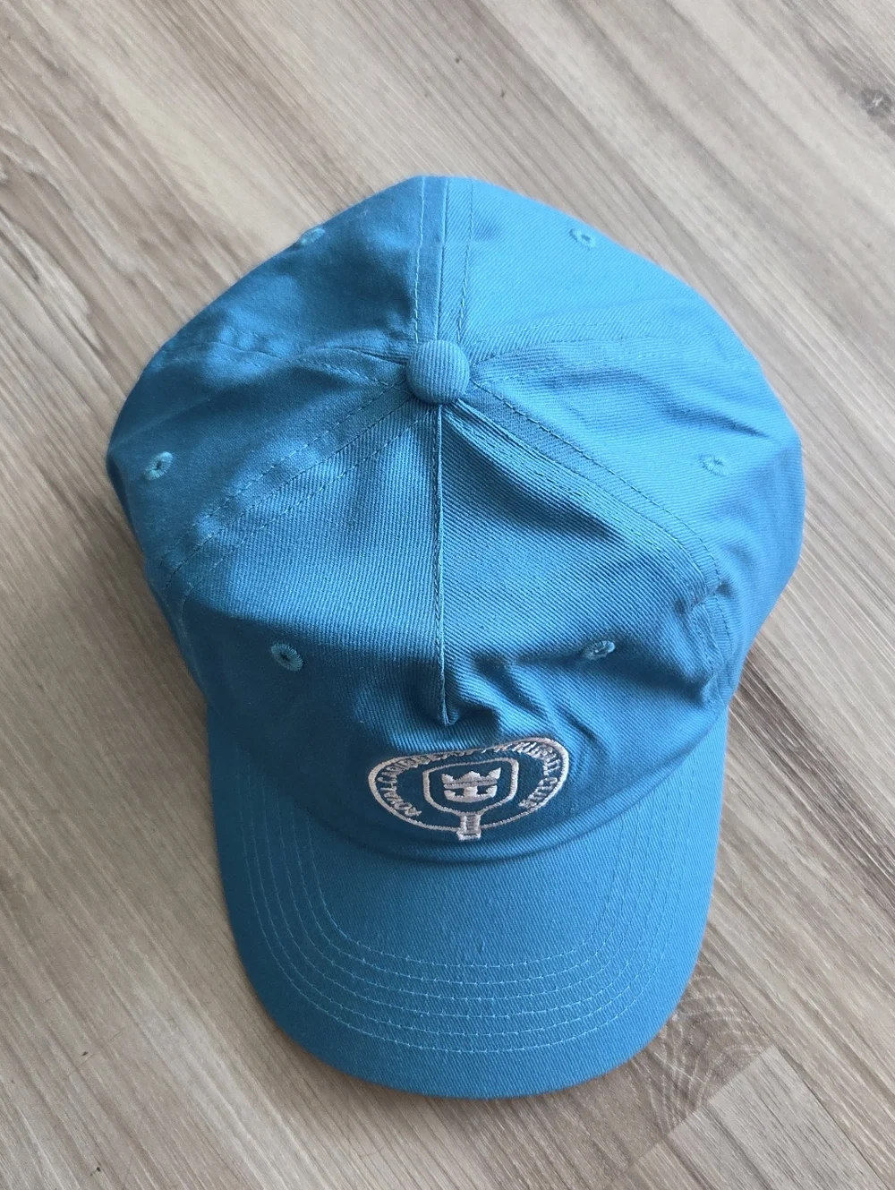 Royal Caribbean‎ Pickleball Club Rare Baseball Hat Cap Aqua Blue Adjustable Cap
